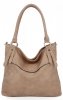 Uniwersalna Torebka Damska Shopper Bag firmy Herisson 1302B366 Ciemno Beżowa